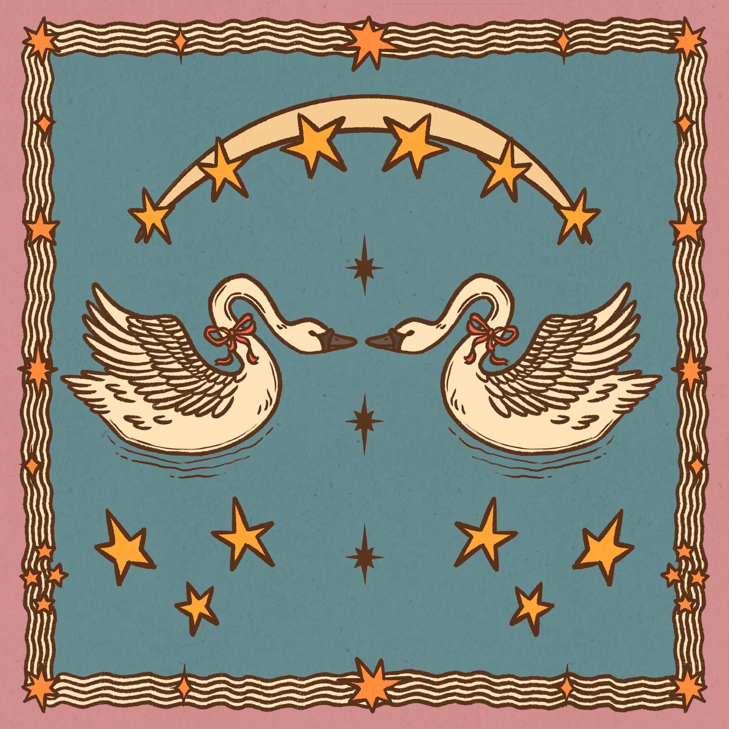 Trumpeter Swans Print