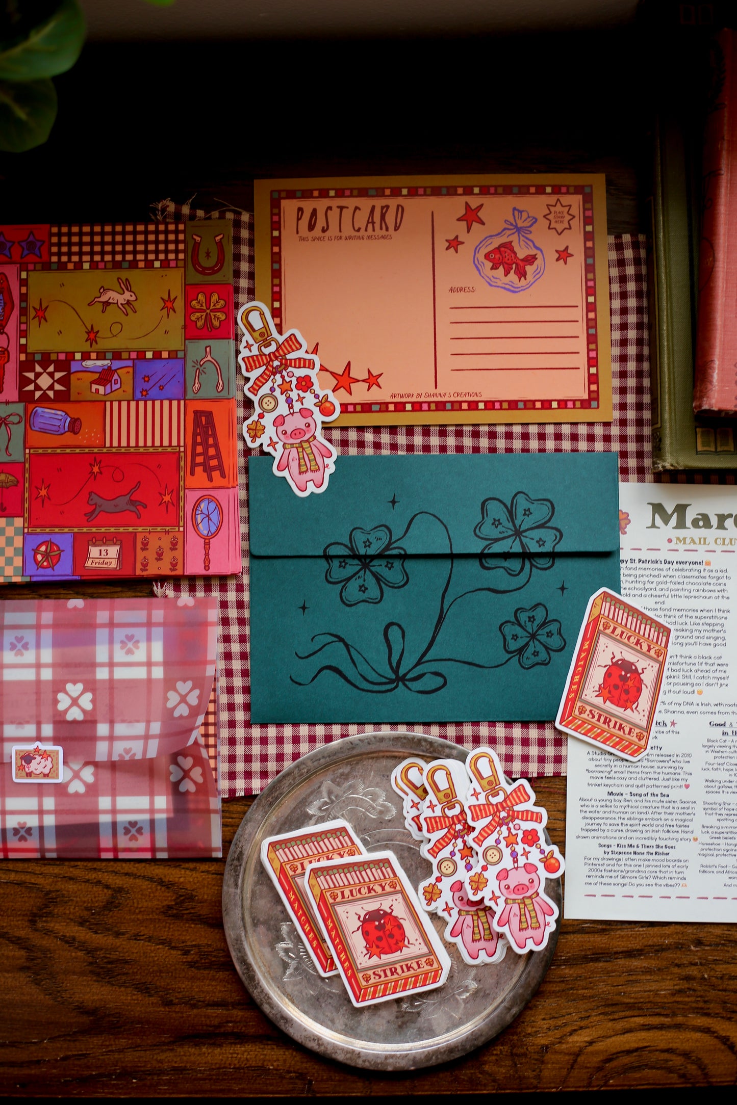 Club de correspondance mensuel de Shanna's Creations