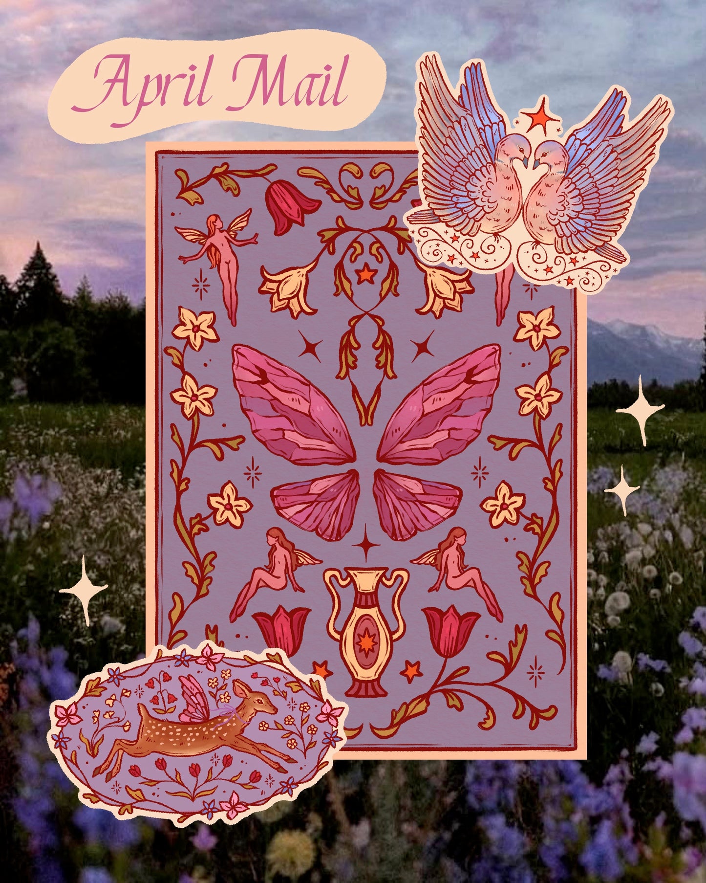 Shanna's Creations Club de Correo Mensual - Correo de abril