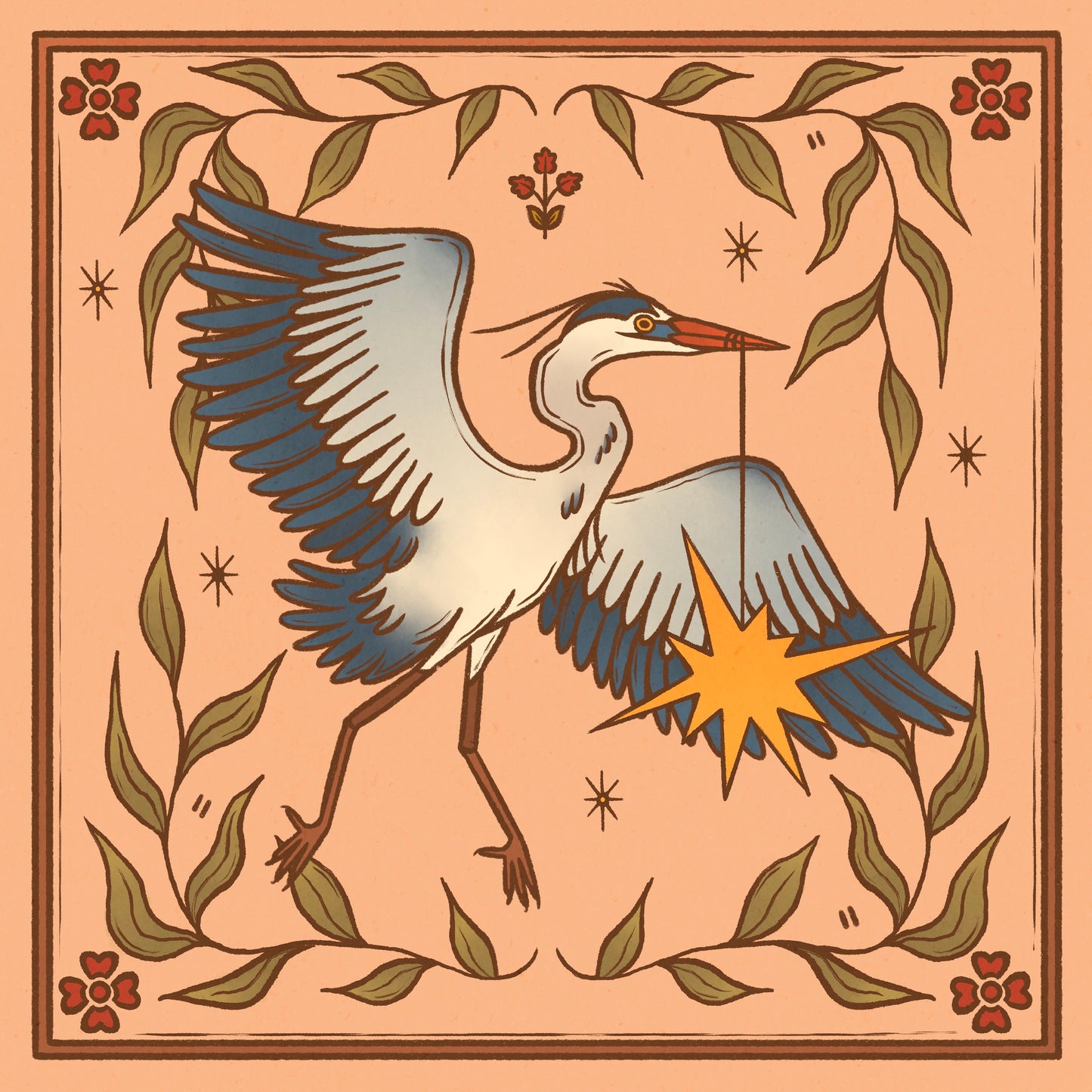 Great Blue Heron Print