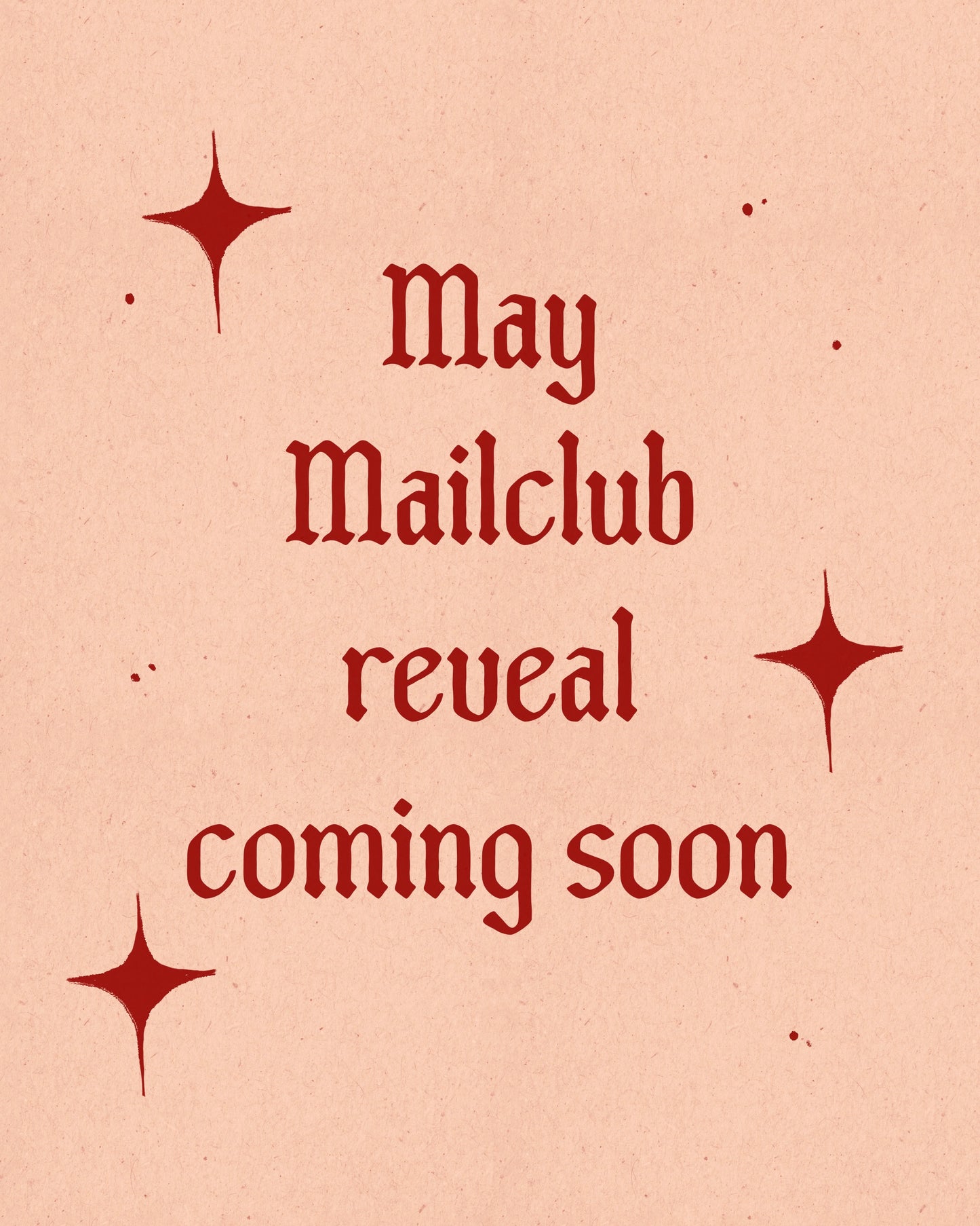 Shanna's Creations Club de Correo Mensual - Correo de abril