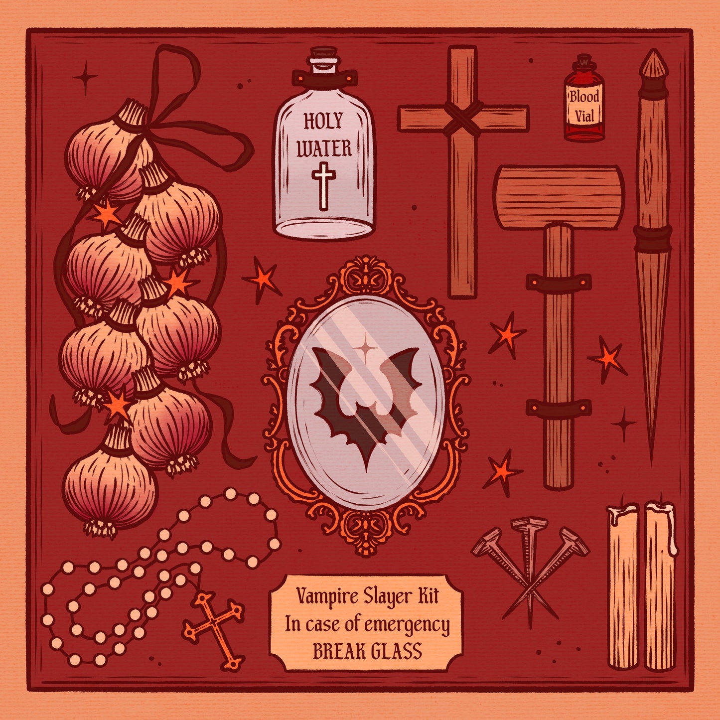Vampire Slayer Kit Print