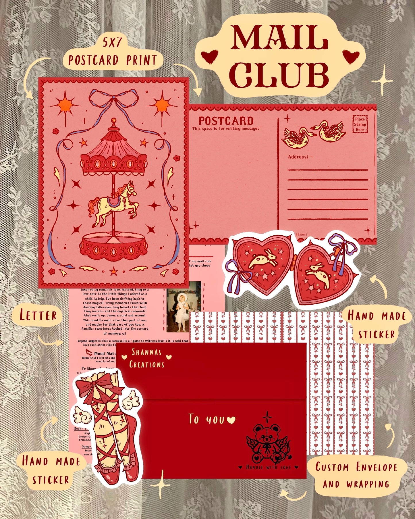 Shanna's Creations Monthly Mail Club