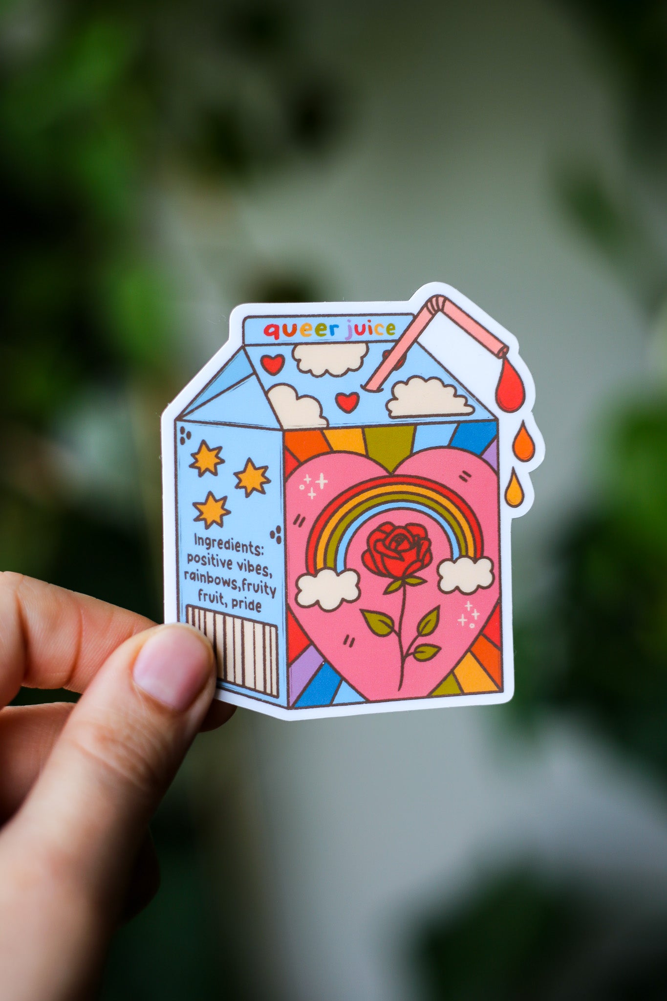Queer Juice Sticker
