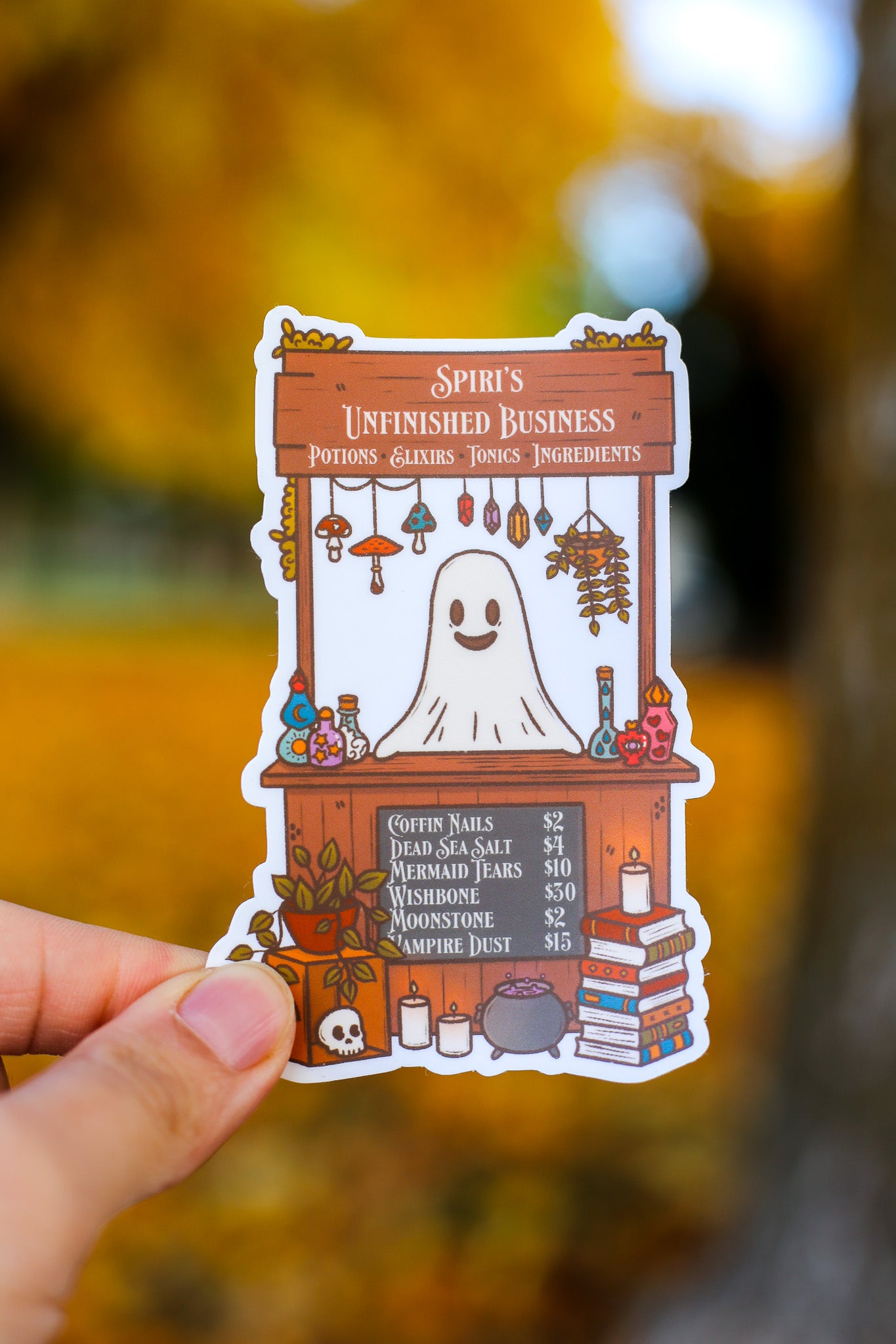 Spiri's Unfinished Business Sticker