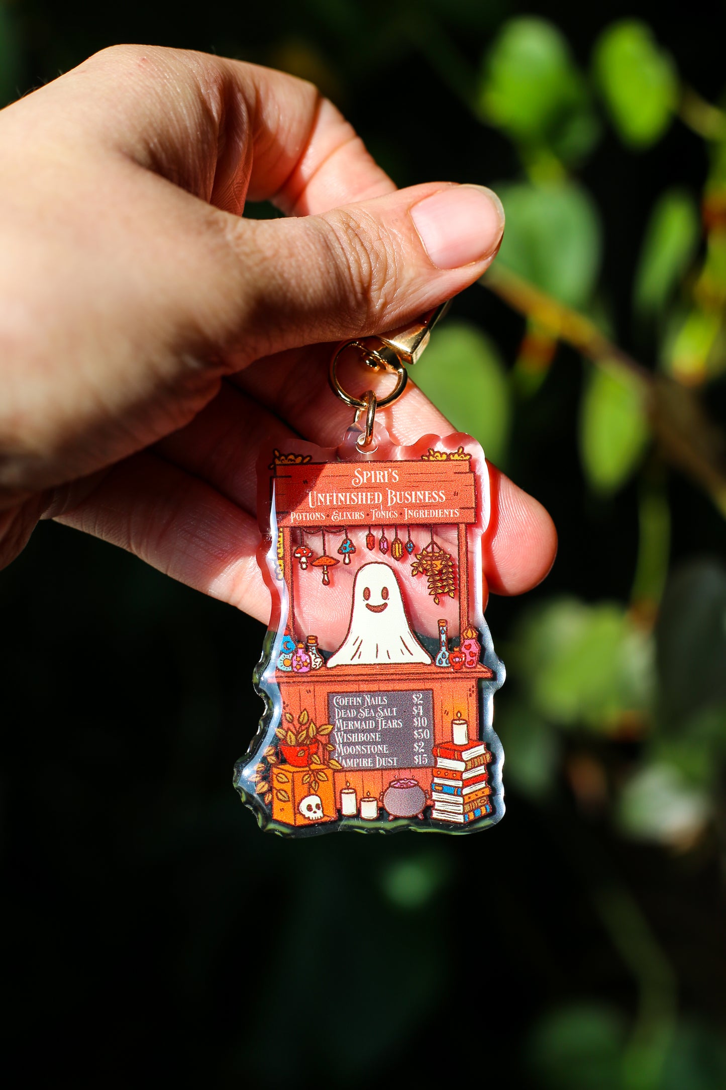 Spiri’s Unfinished Business Keychain