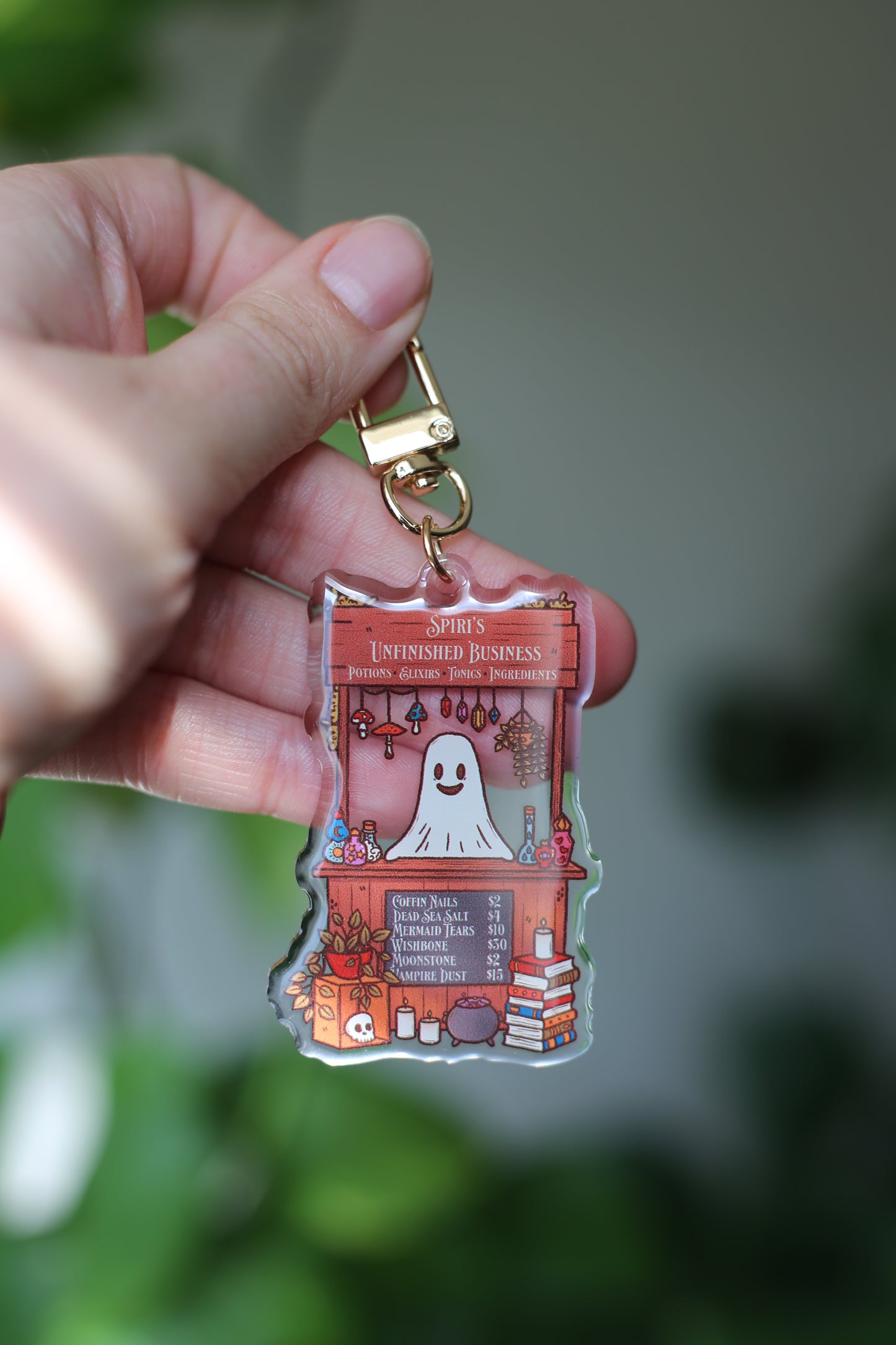 Spiri’s Unfinished Business Keychain