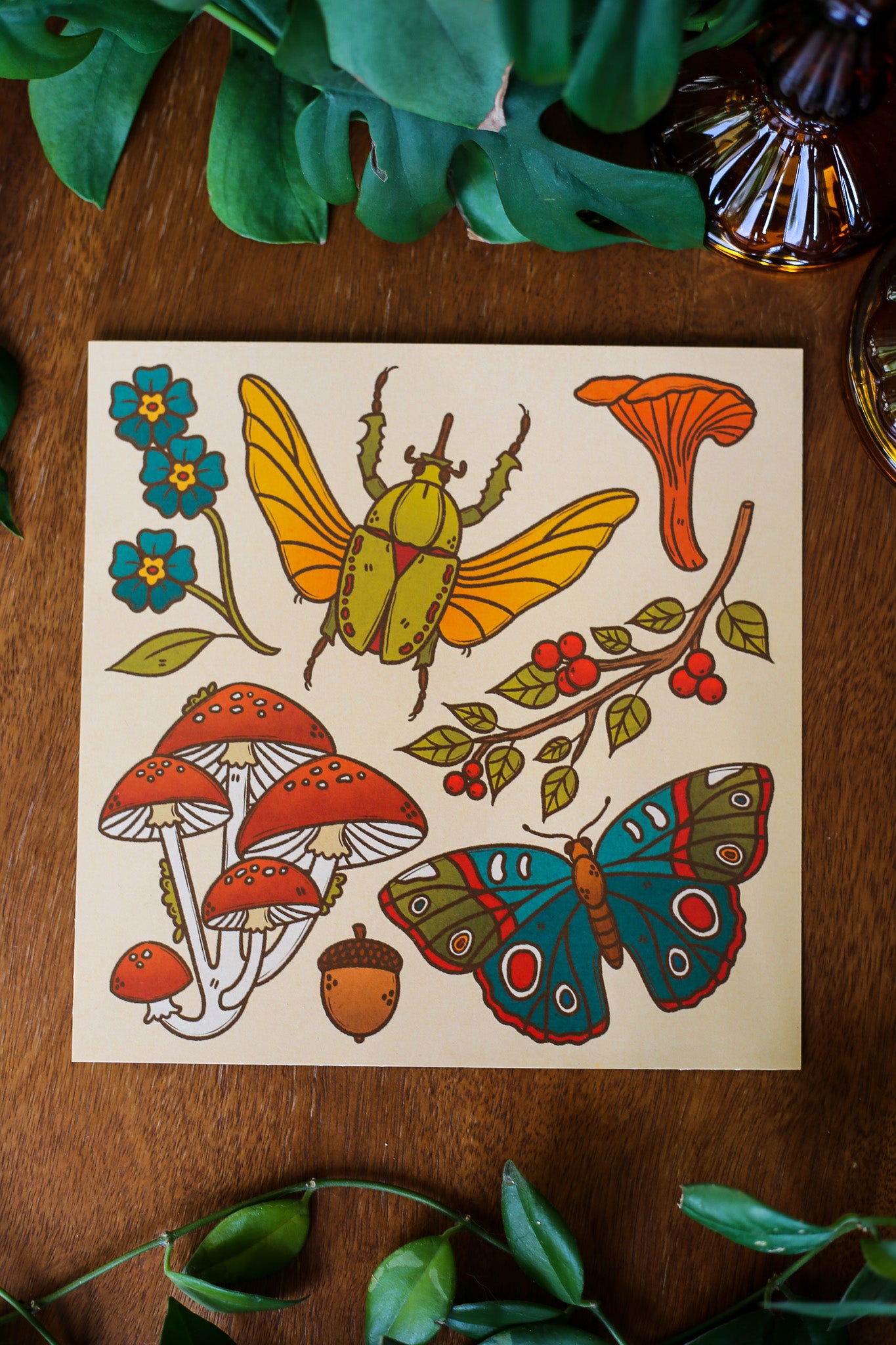 Forest Floor Print