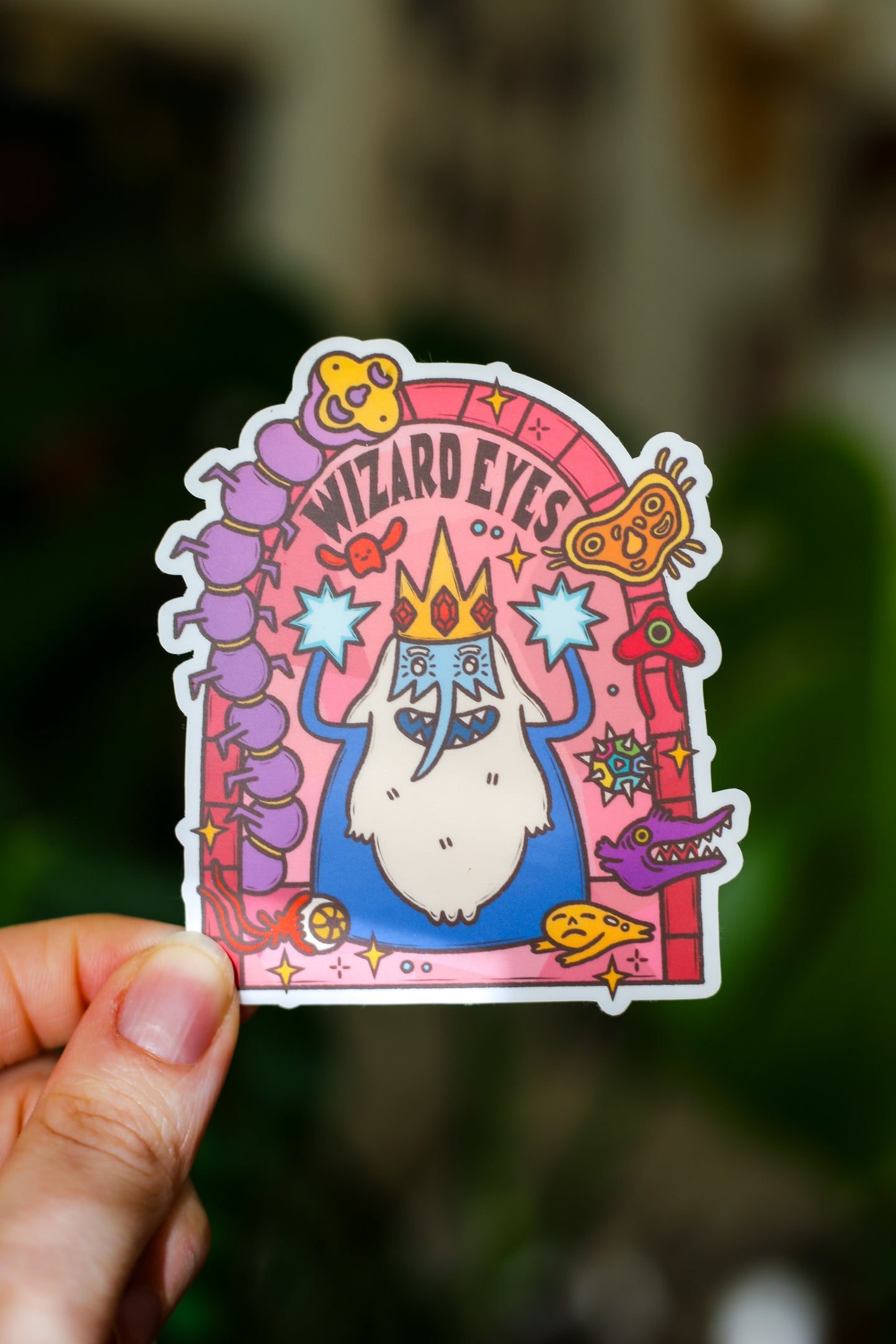 Adventure Time Ice King Sticker