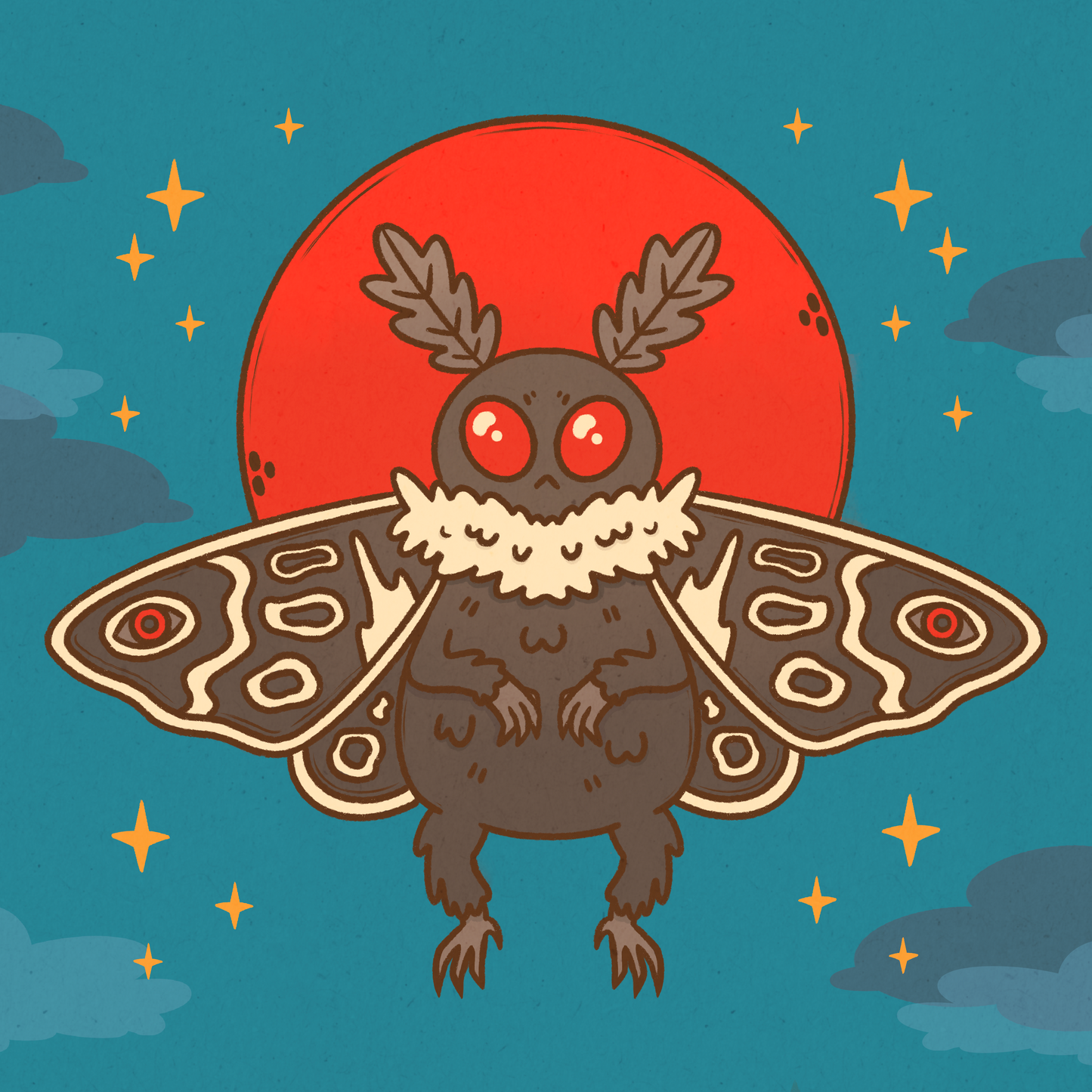 Mothman Print
