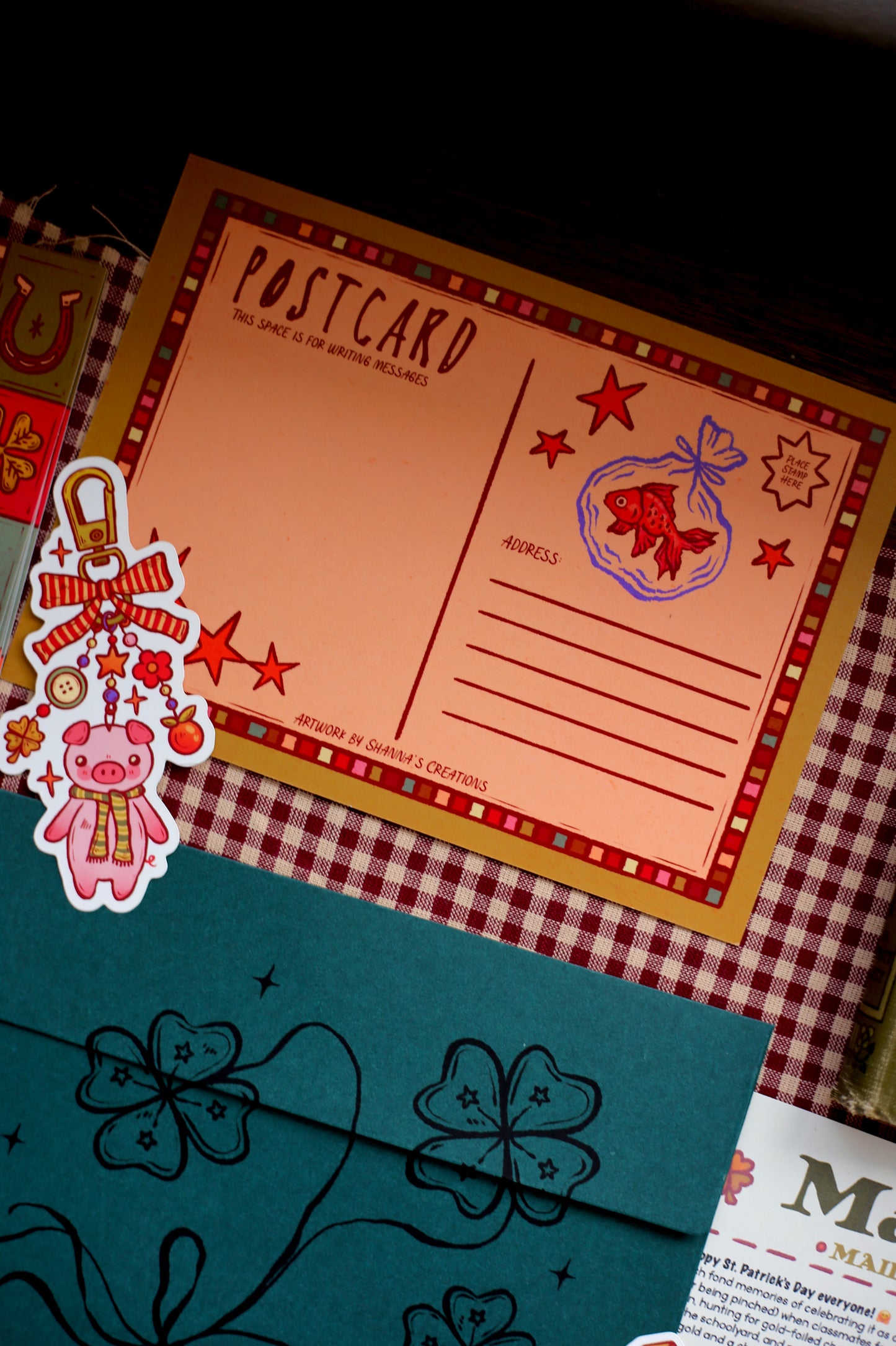 Club de correo mensual de creaciones de Shanna