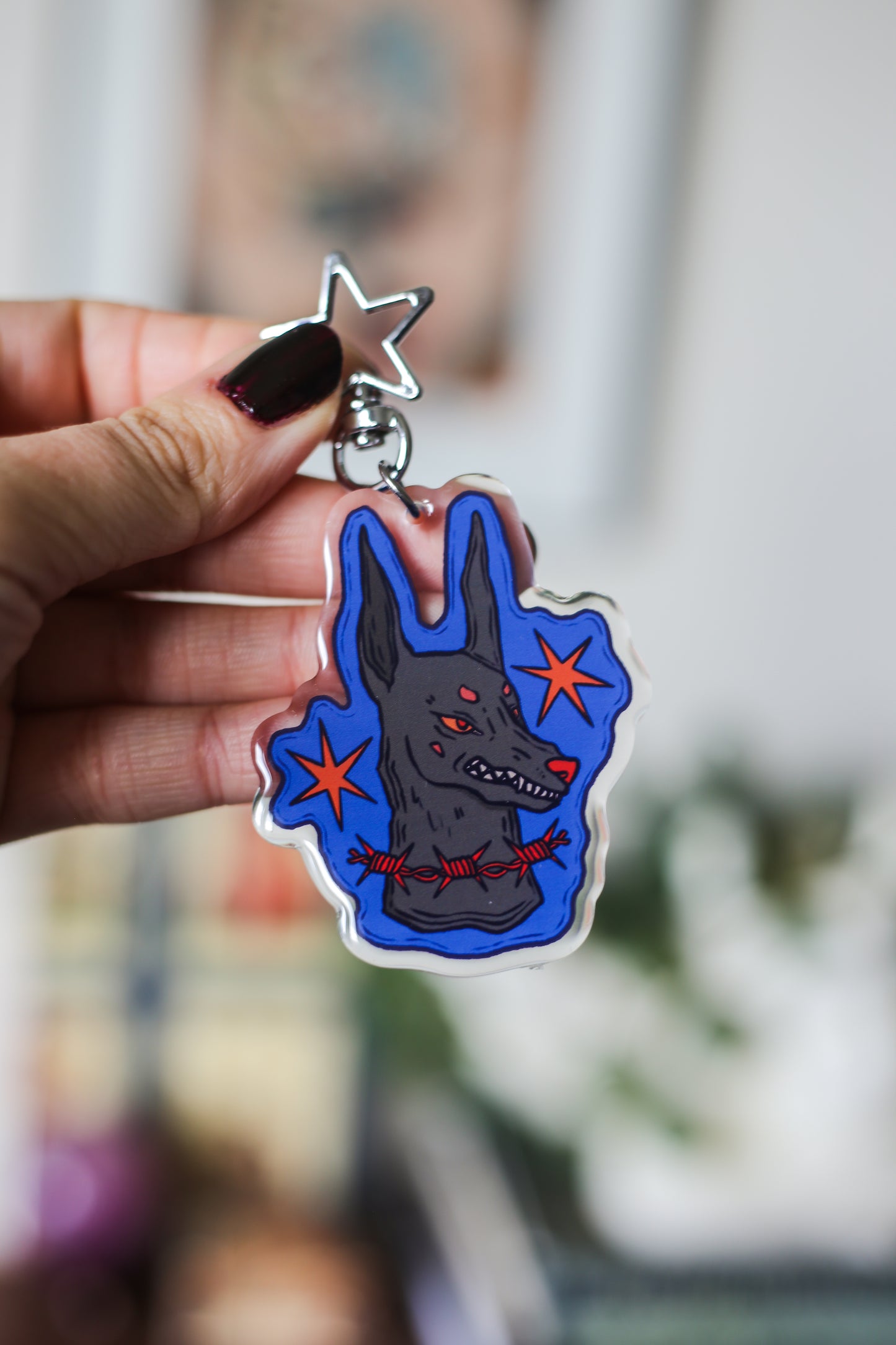 Mad Dog Keychain