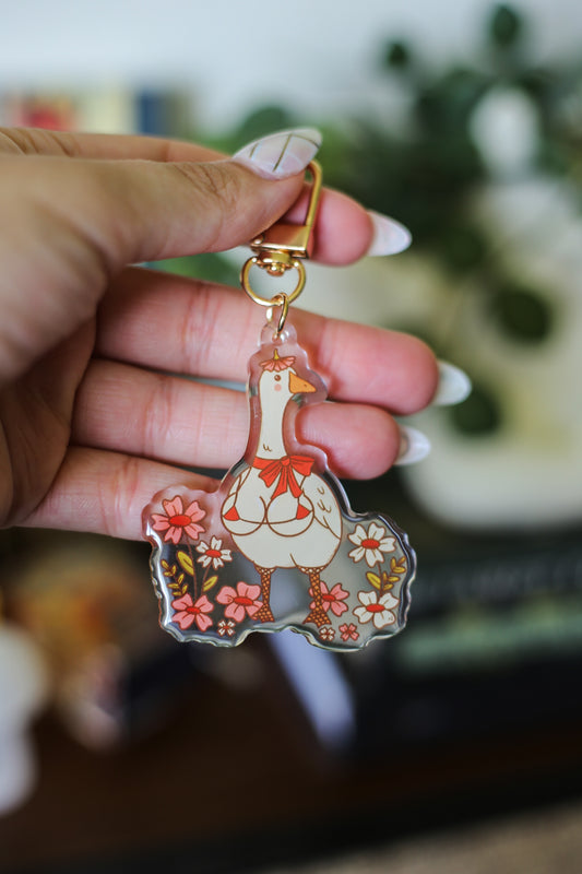 Mother Goose Keychain