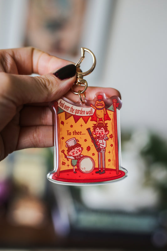 Wirt, Greg, and Jason Funderberker Lullaby in Frogland - Over The Garden Wall Keychain