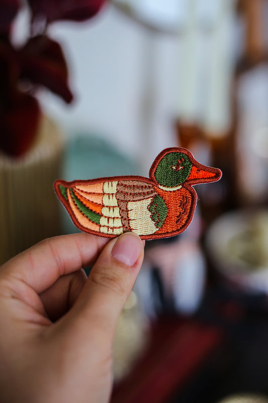 Duck Iron On Patch