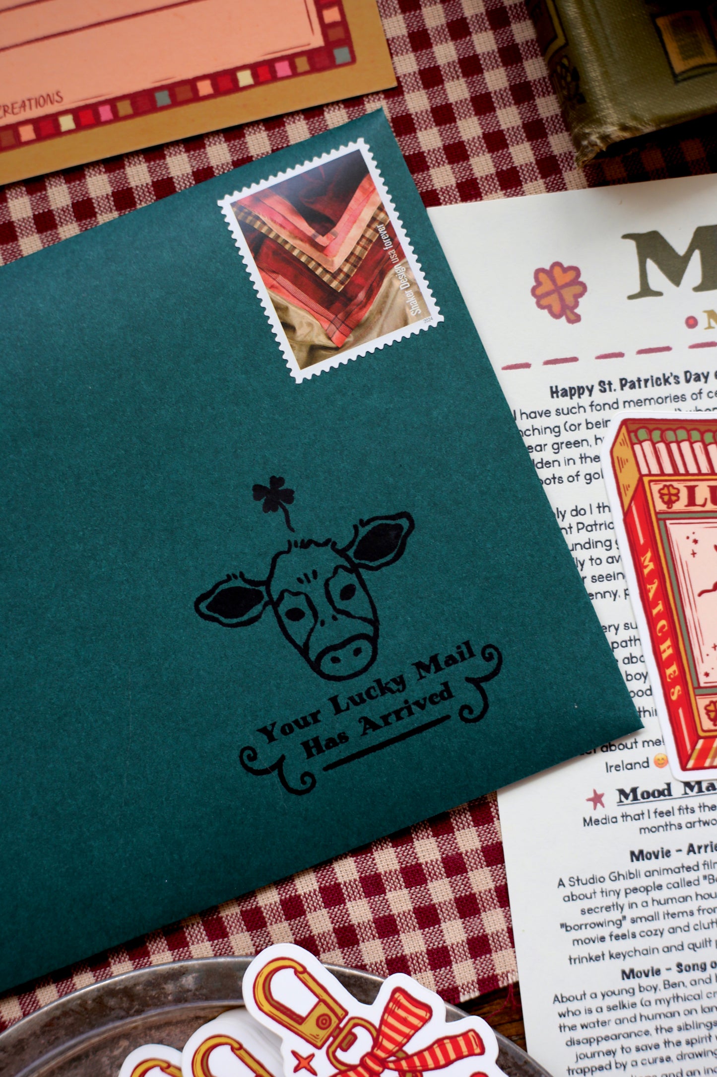 Club de correo mensual de creaciones de Shanna