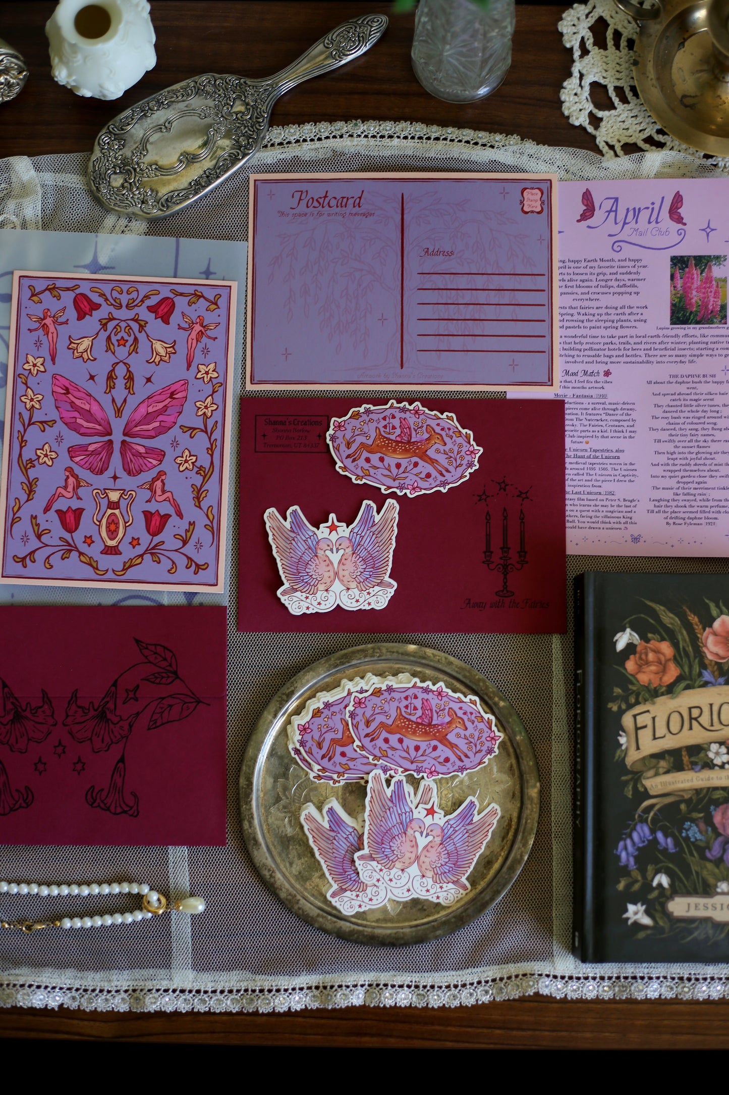 Club de correspondance mensuel de Shanna's Creations
