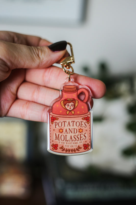 Potatoes and Molasses - Over The Garden Wall Keychain