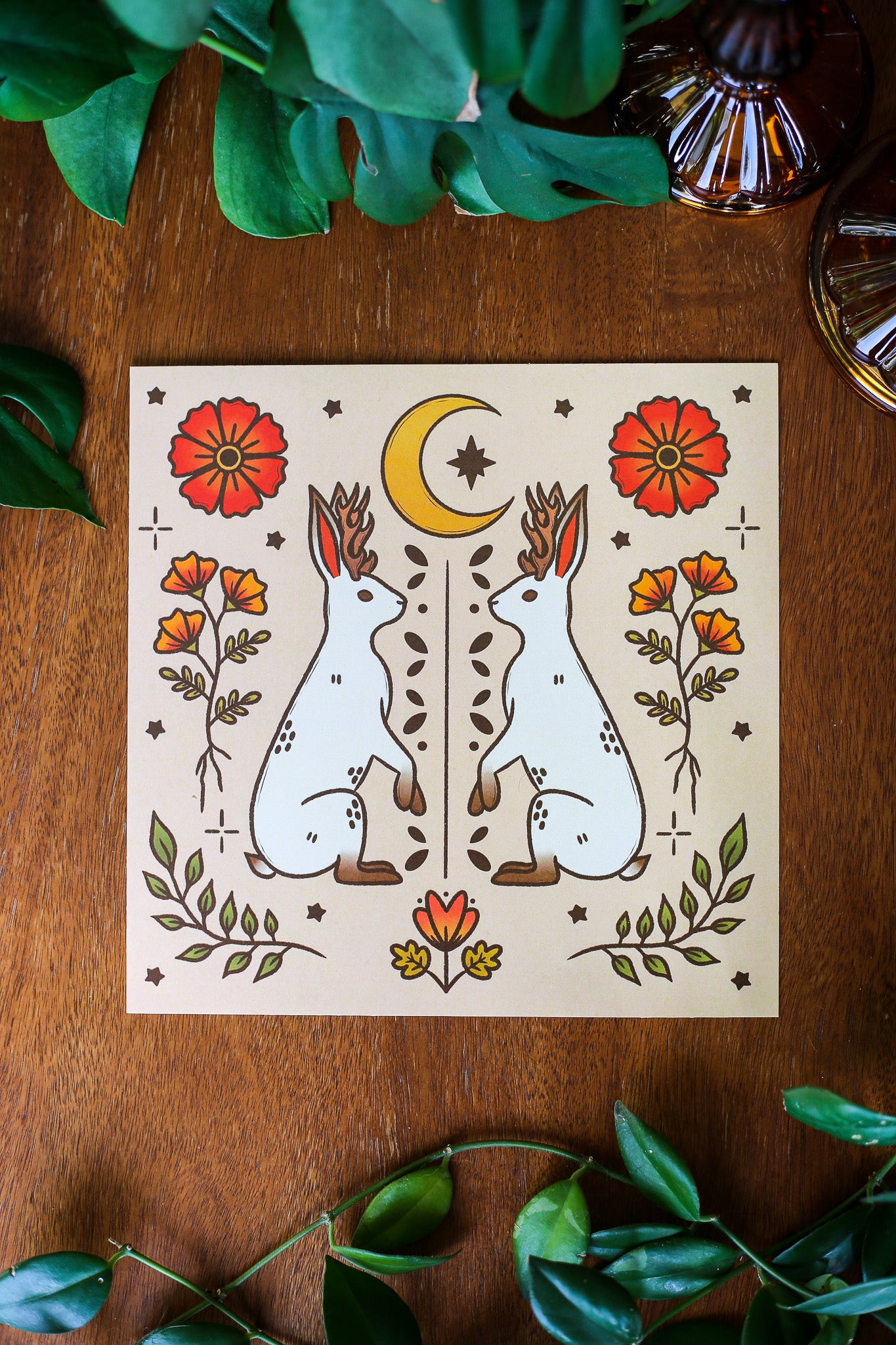 Jackalope Print